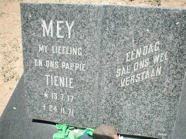 MEY Tienie 1917-1971