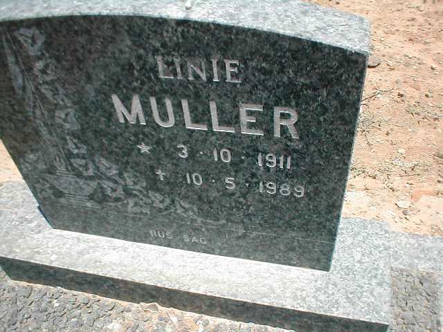 MULLER Linie 1911-1989