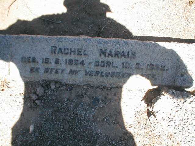 MARAIS Rachel 1884-1952