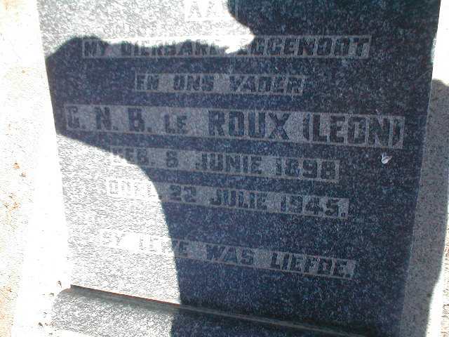ROUX G.N.B., le 1898-1945