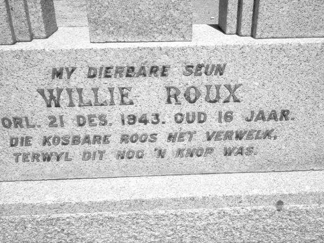 ROUX Willie -1943