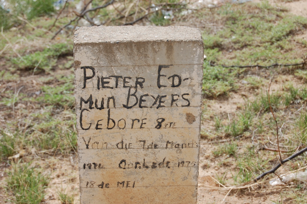 BEYERS Pieter Edmun 1974-1975