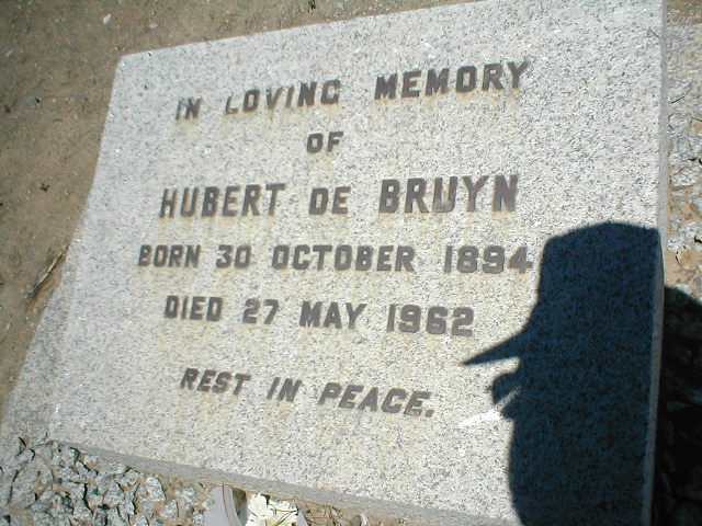 BRUYN Hubert, de 1894-1962