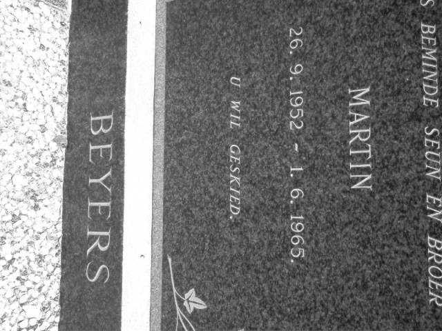 BEYERS Martin 1952-1965
