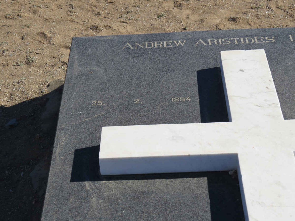 BASSIL Andrew Aristides 1894-1973