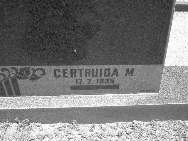 ? Gertruida M. 1935