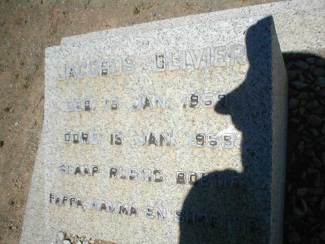 OLIVIER Jacobus 1959-1959