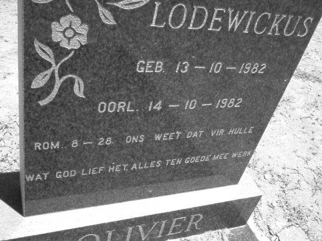 OLIVIER Lodewickus 1982-1982