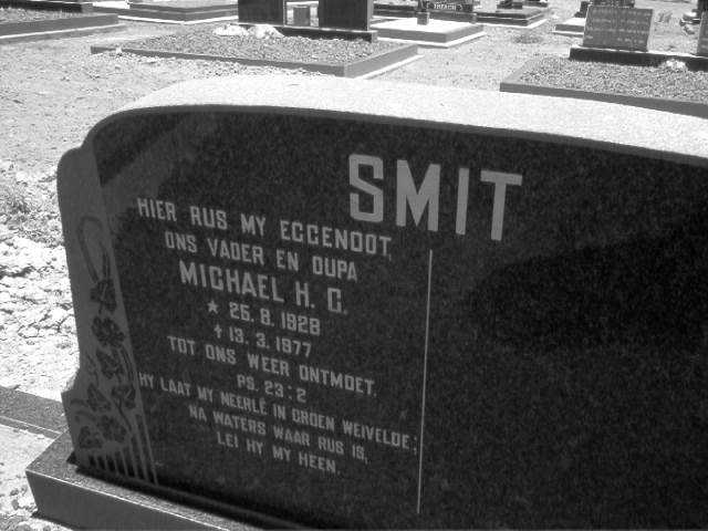 SMIT Michael H.C. 1928-1977