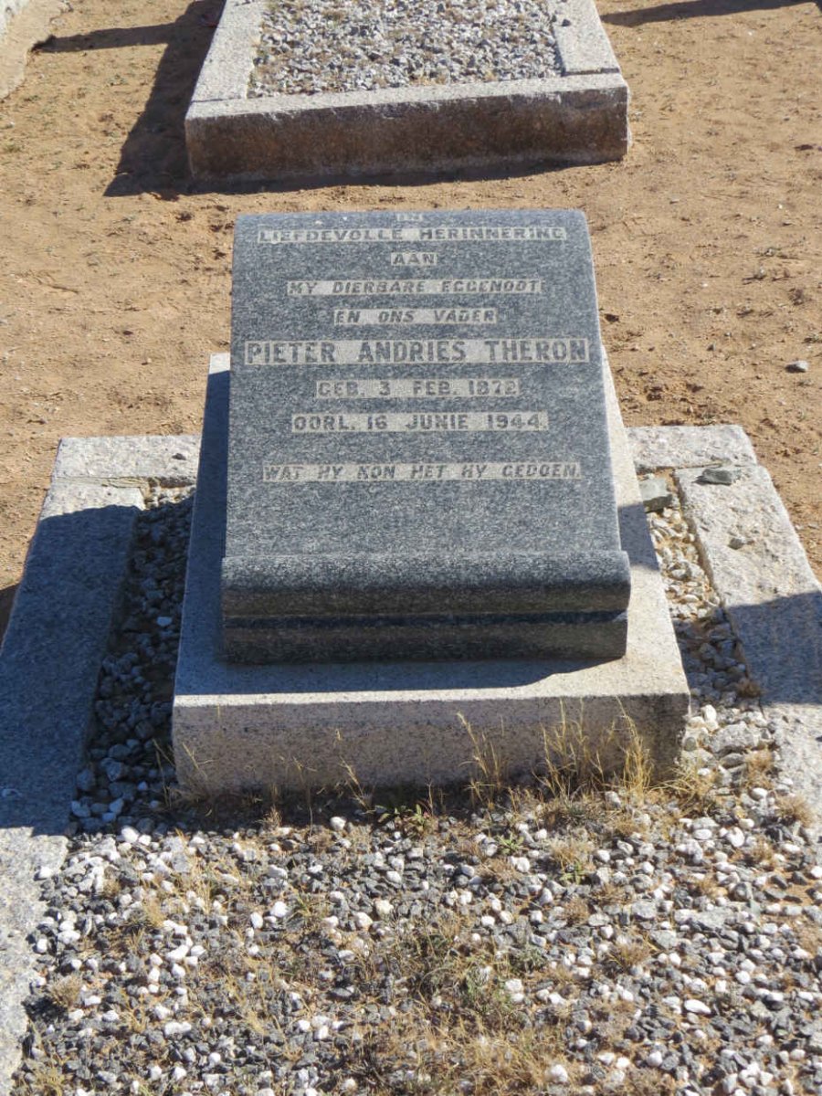 THERON Pieter Andries 1872-1944