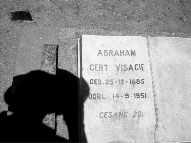 VISAGIE Abraham Gert 1885-1951