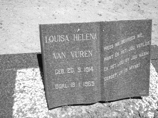 VUREN Louisa Helena, van 1914-1965