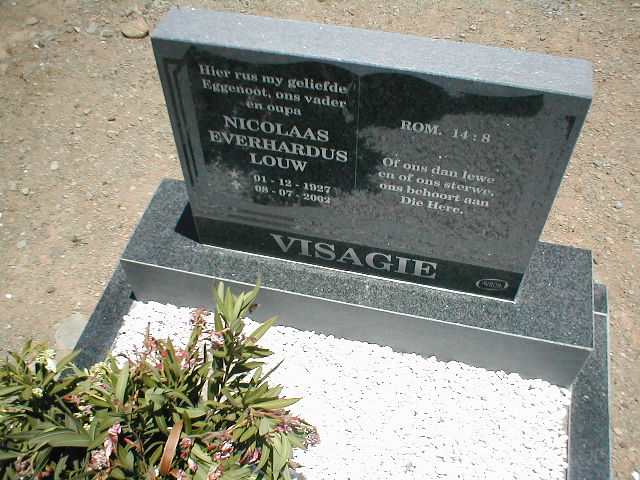 VISAGIE Nicolaas Everhardus Louw 1927-2002