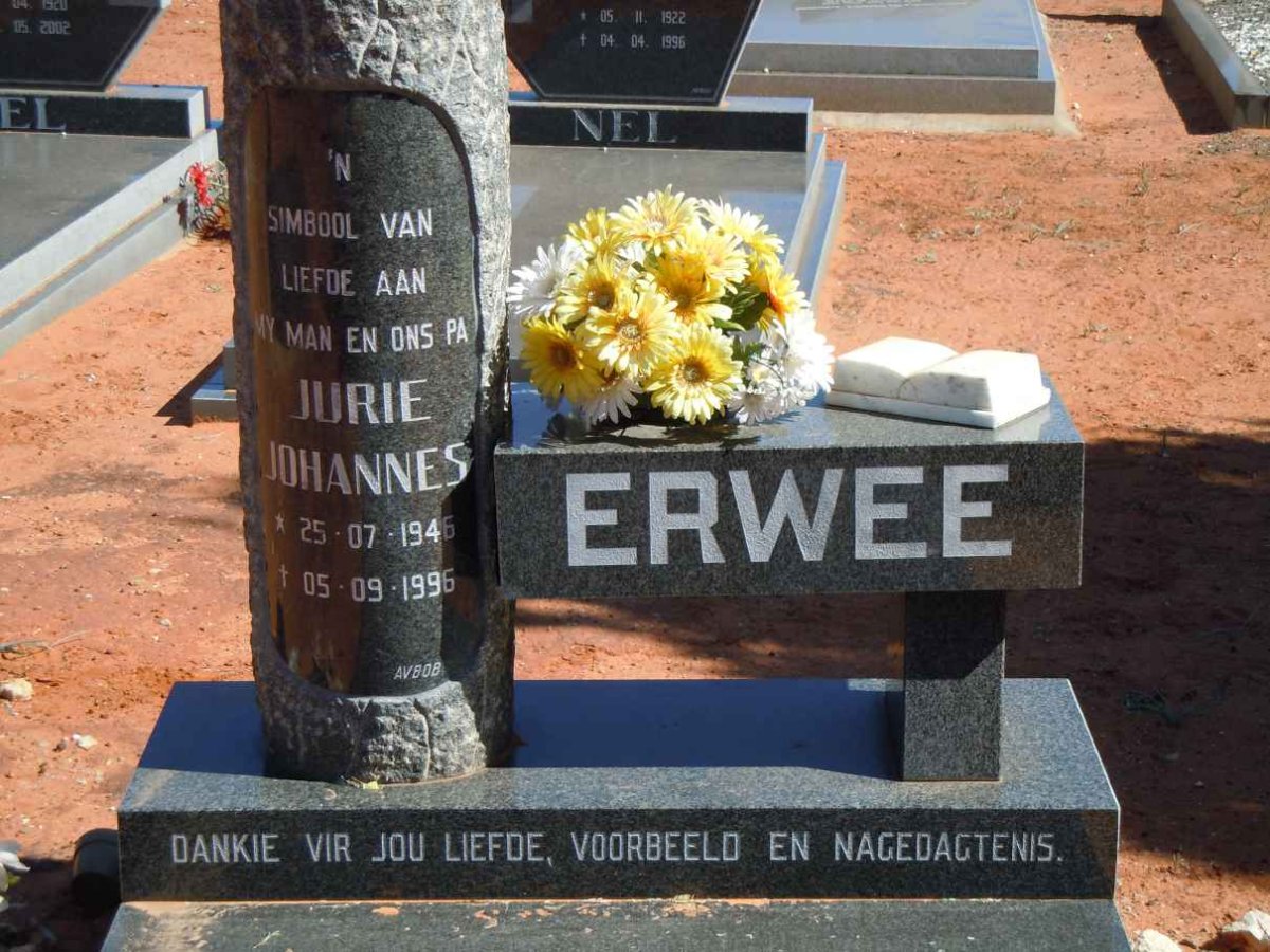 ERWEE Jurie Johannes 1946-1996