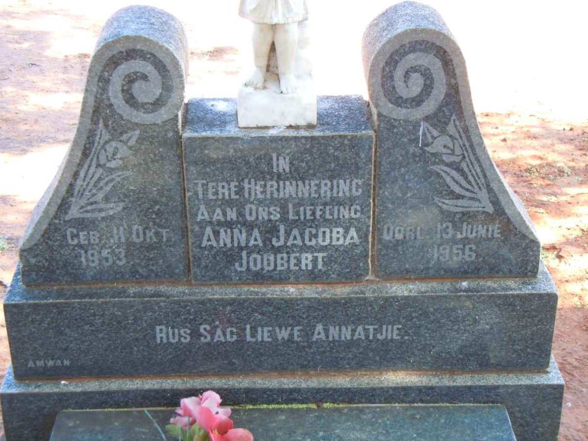 JOUBERT Anna Jacoba 1953-1956