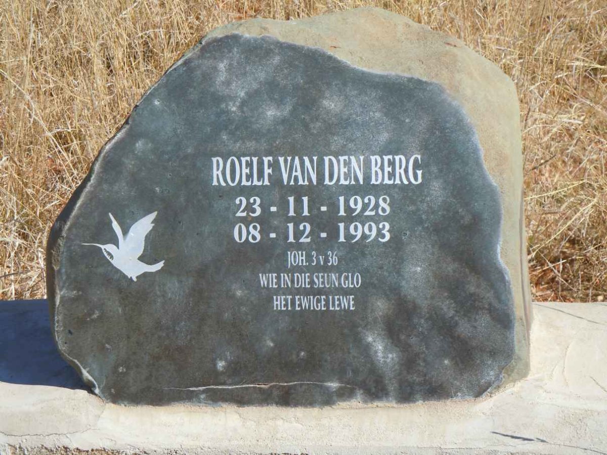 BERG Roelf, van den 1928-1993