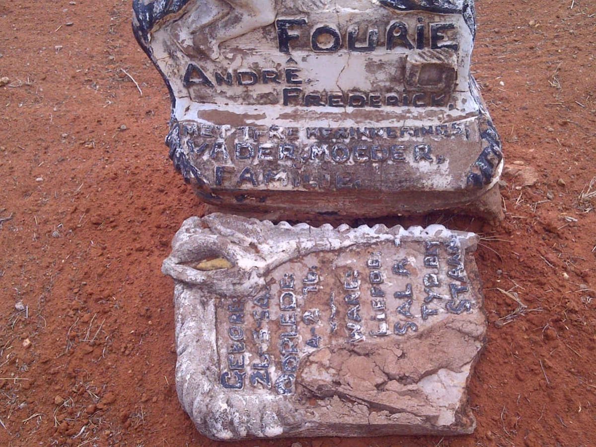 FOURIE Andre Frederick -1916
