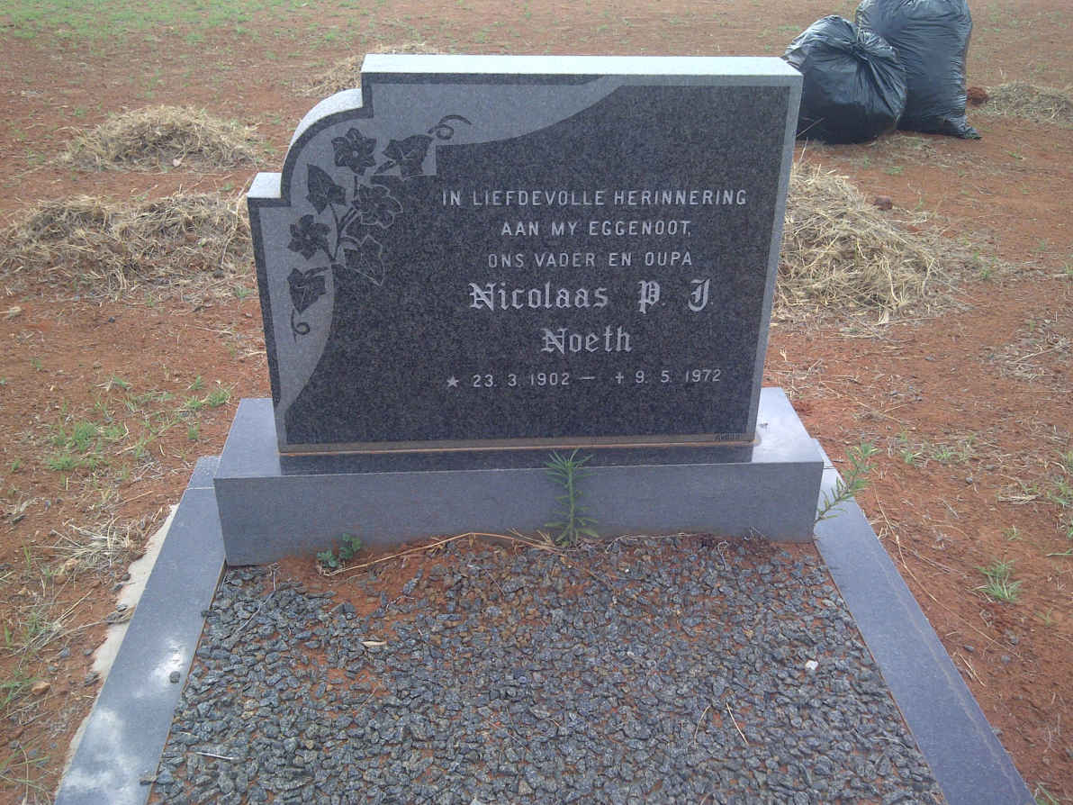 NOETH Nicolaas P.J. 1902-1972