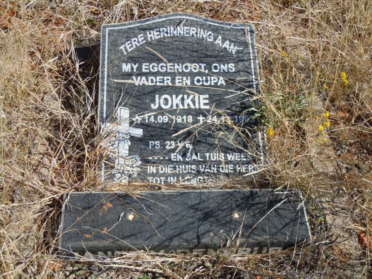 RENSBURG Jokkie, Janse van 1918-1993