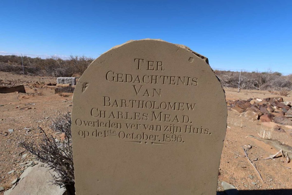 MEAD Bartholomew Charles -1896