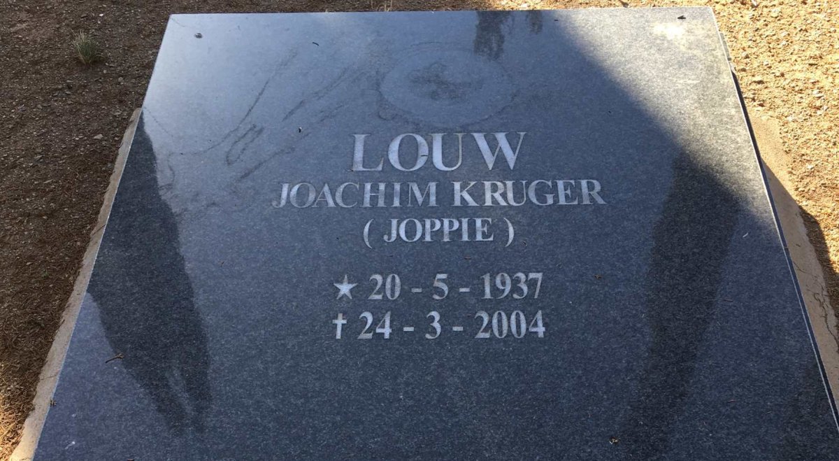 LOUW Joachim Kruger 1937-2004