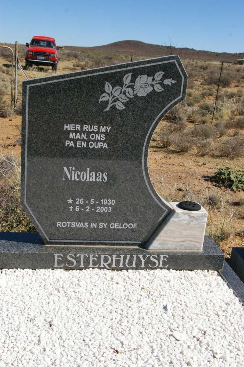 ESTERHUYSE Nicolaas 1930-2003