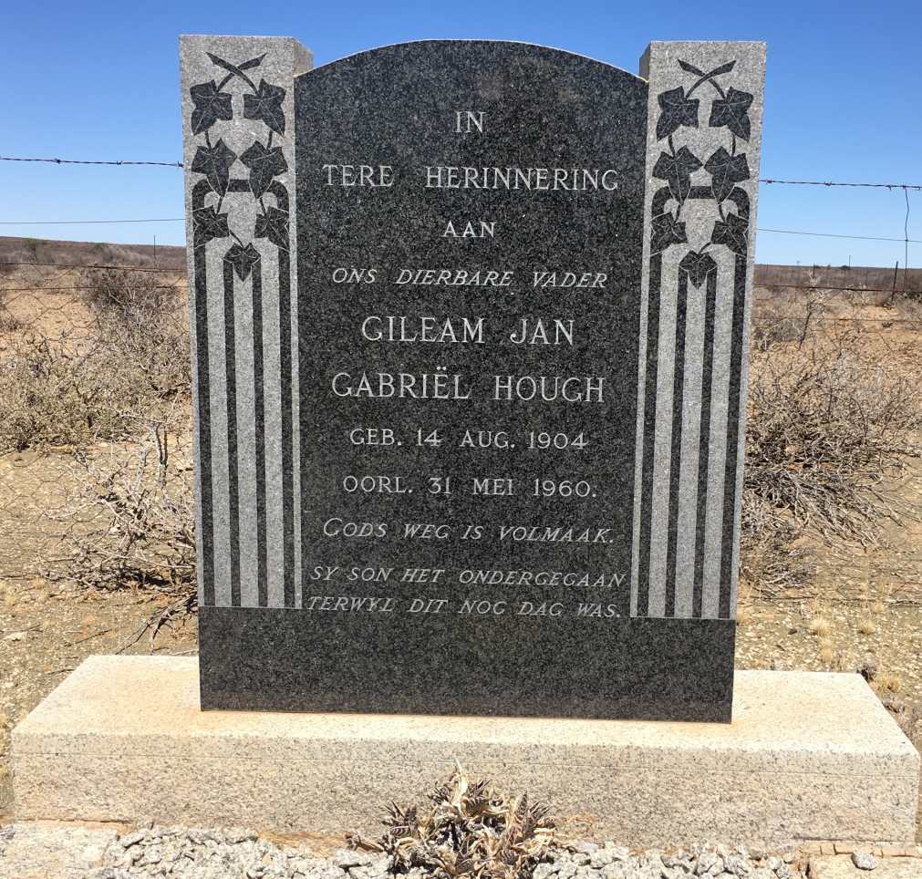 HOUGH Gileam Jan Gabriel 1904-1960