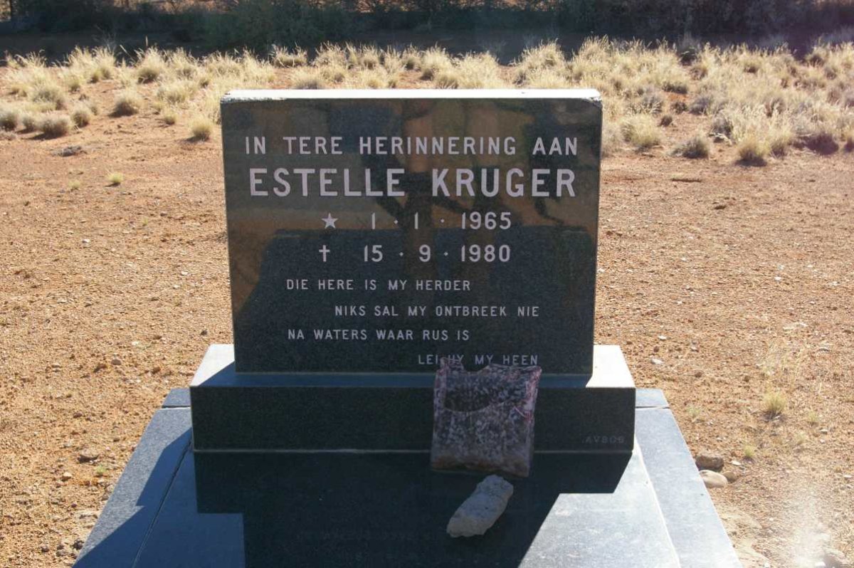 KRUGER Estelle 1965-1980