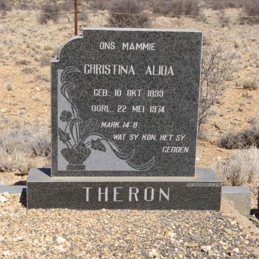 THERON Christina Alida 1899-1974