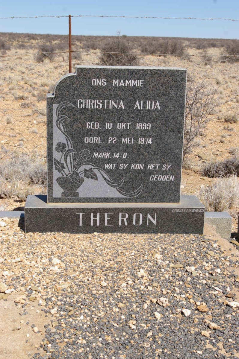 THERON Christina Alida 1899-1974