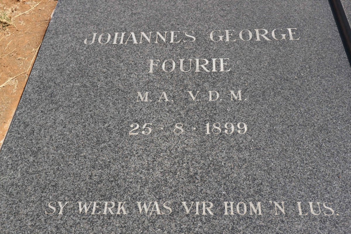 ROOYEN Johannes George Fourie, van 1899- &amp; Maria Margaretha Fredrika DU PLESSIS 1901-1975