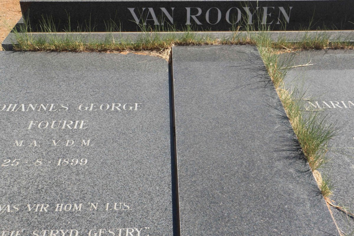 ROOYEN Johannes George Fourie, van 1899- &amp; Maria Margaretha Fredrika DU PLESSIS 1901-1975