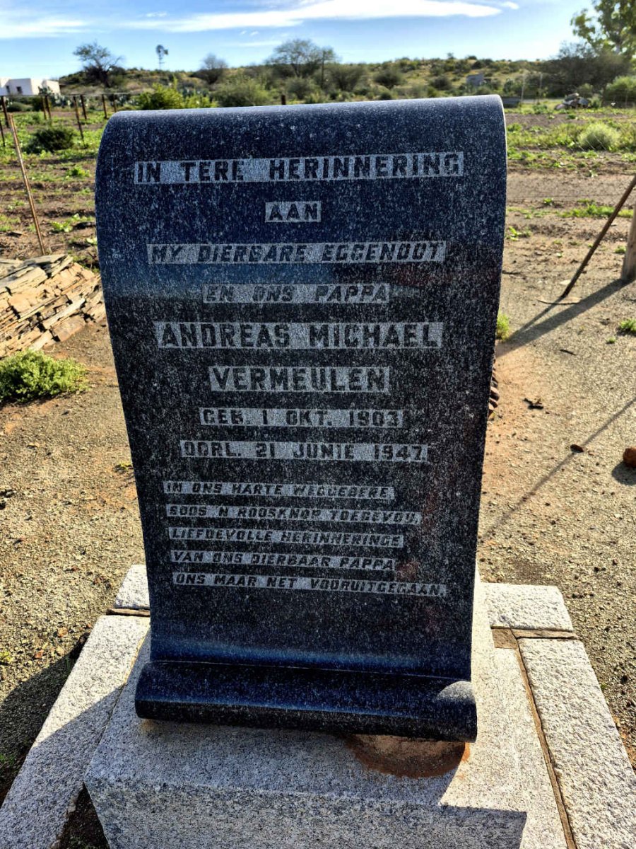 VERMEULEN Andreas Michael 1903-1947