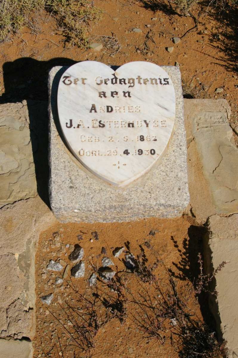 ESTERHUYSE Andries J.A. 1862-1930