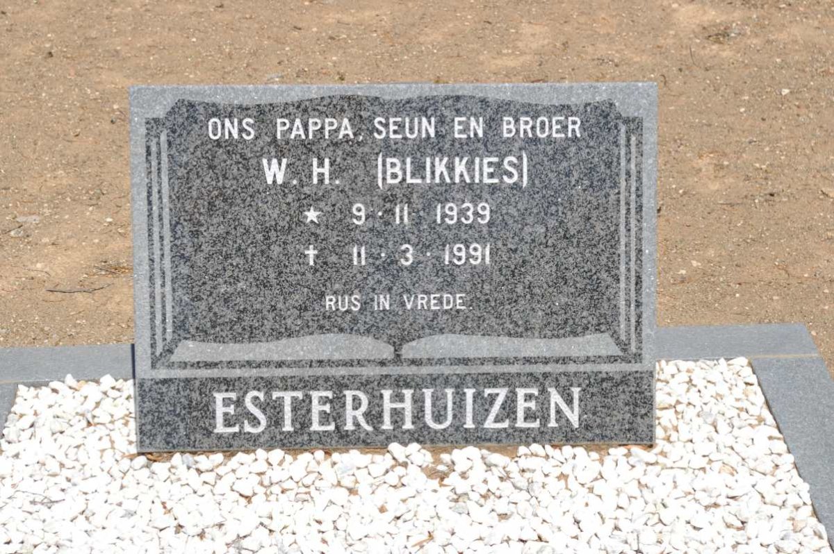 ESTERHUIZEN W.H. 1939-1991