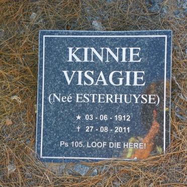 VISAGIE Kinnie nee ESTERHUYSE 1912-2011