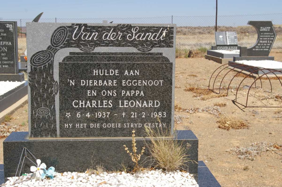SANDT Charles Leonard, van der 1937-1983