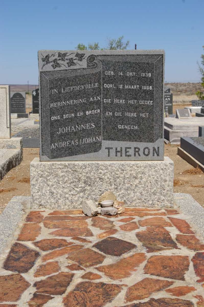 THERON Johannes Andreas 1939-1968