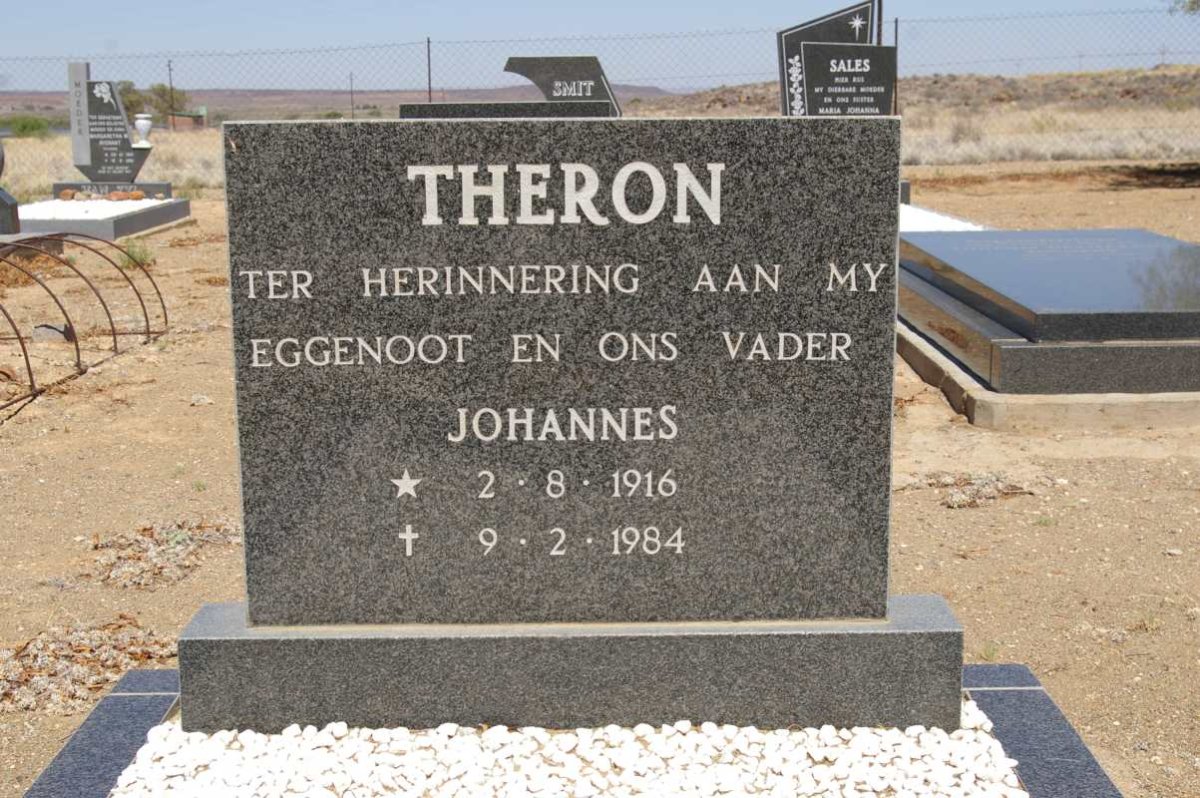 THERON Johannes 1916-1984