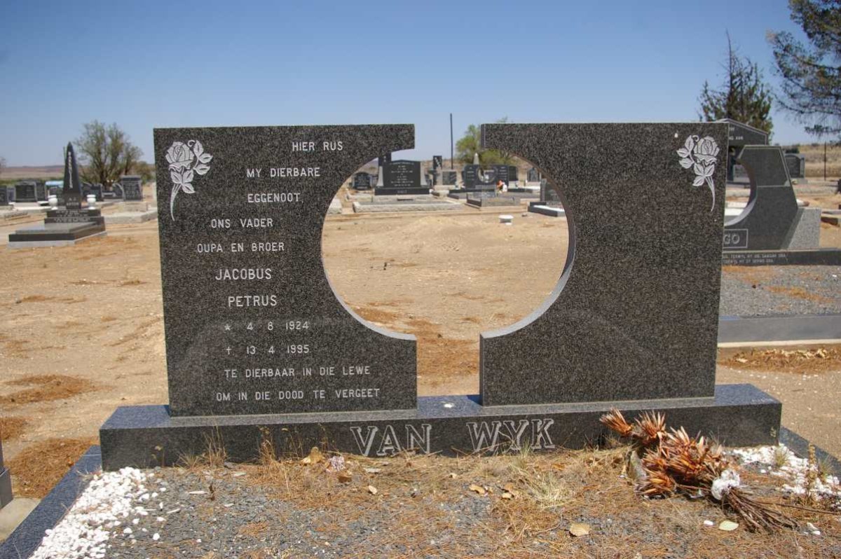 WYK Jacobus Petrus, van 1924-1995