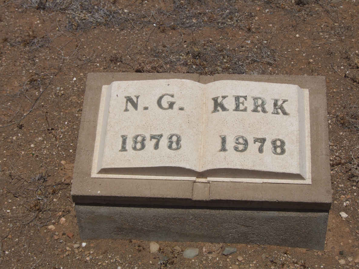 6. N.G. Kerk Williston Gedenkteken 1878-1978