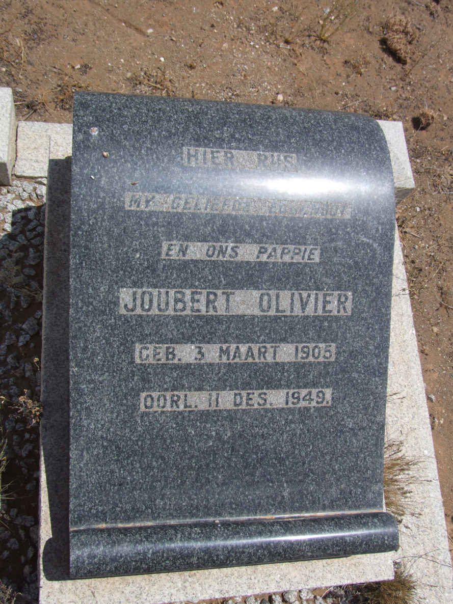 OLIVIER Joubert 1905-1949