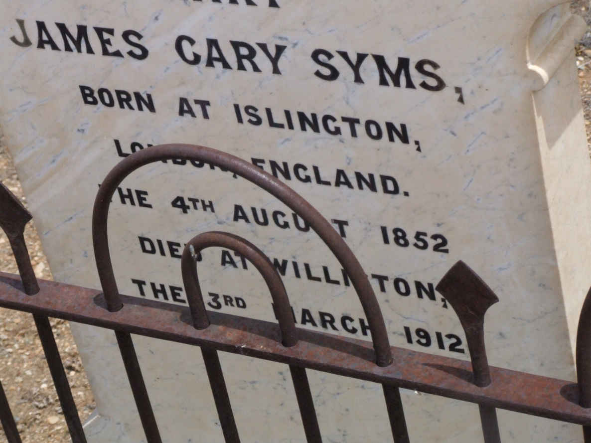 SYMS Henry James Cary 1852-1912