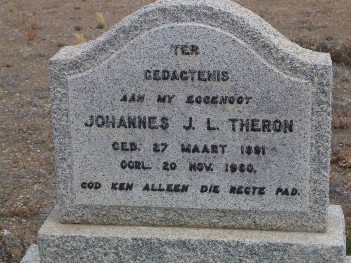 THERON Johannes J.L. 1891-1960