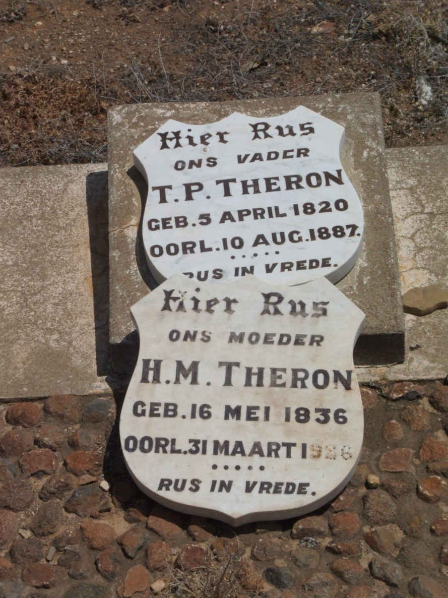 THERON T.P. 1820-1887 &amp; H.M. 1836-1926