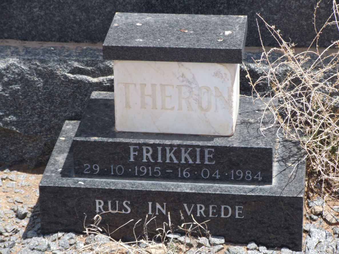 THERON Frikkie 1915-1984