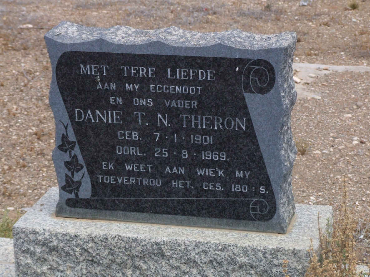 THERON Danie T.N. 1901-1969